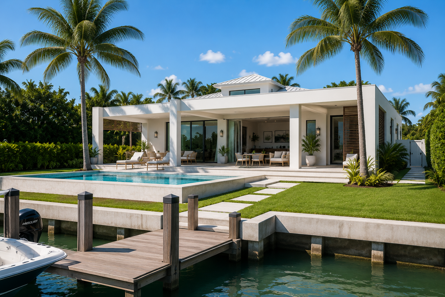 High-end interior design residential renovation Miami Key Biscayne